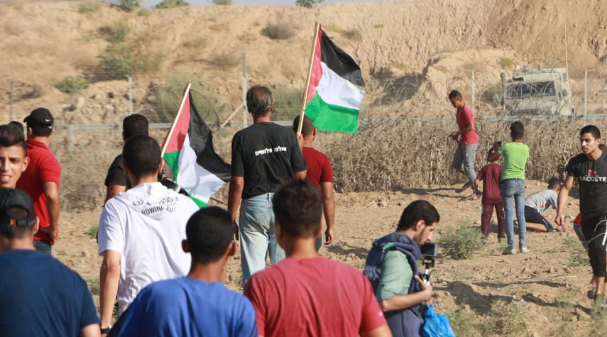 عشرات الجرحى في اعتداء الاحتلال على مسيرات العودة بغزة