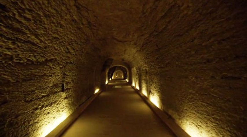 قصر ضخم تحت الأرض يضم أكبر تابوت في مصر