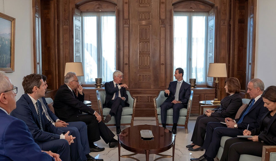 الأسد: موقف أوروبا من الأزمة السورية على أساس تحقيق المصالح الأمريكية