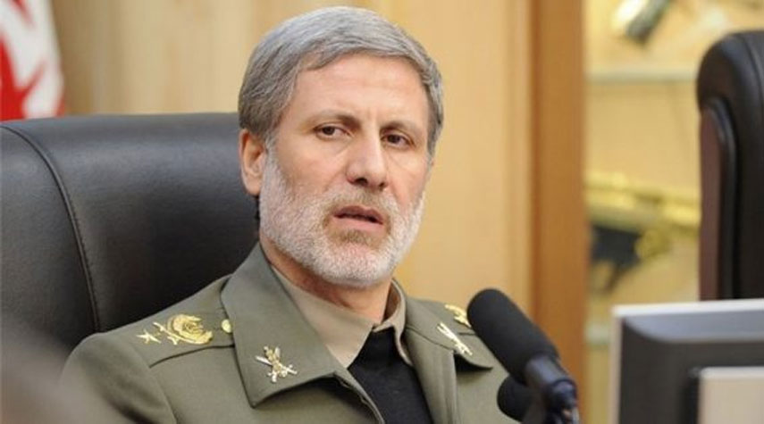 وزير الدفاع الايراني يتحدث عن الصناعات الدفاعية وتحقيق الاكتفاء الذاتي