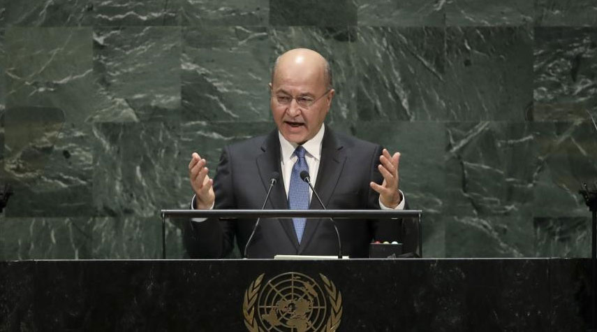 صالح: العراق سوف لن يكون جزءاً من أي محور ضد أي بلد
