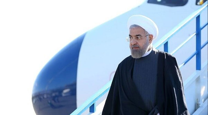 روحاني يعود الى طهران قادما من نيويورك