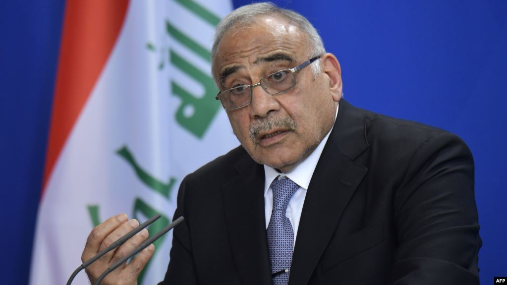 رئيس الوزراء العراقي يصدر بيانا بشأن التظاهرات 