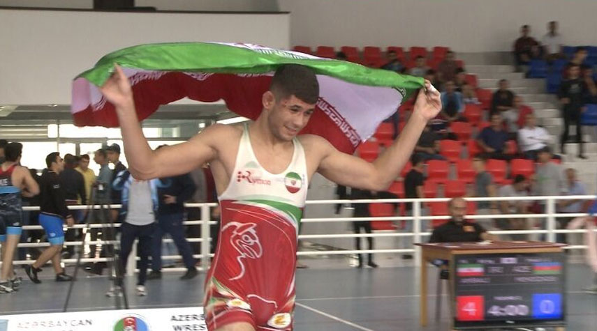 ايران تحصد9 ميداليات ملونة ببطولة الجائزة الكبرى في أذربيجان