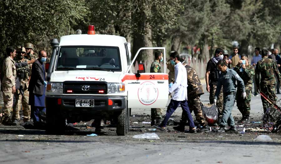 انفجار في جامعة غزني بأفغانستان