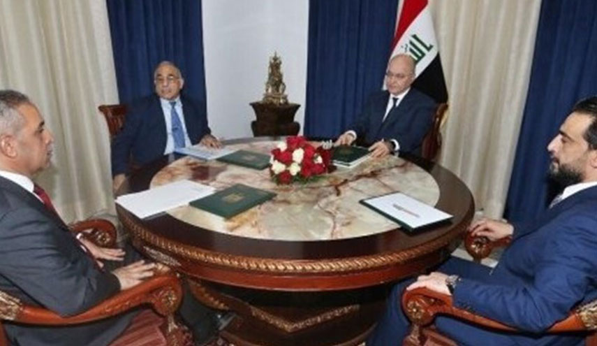 العراق... الرئاسات الأربع تصدر قرارات مهمة بخصوص التظاهرات 