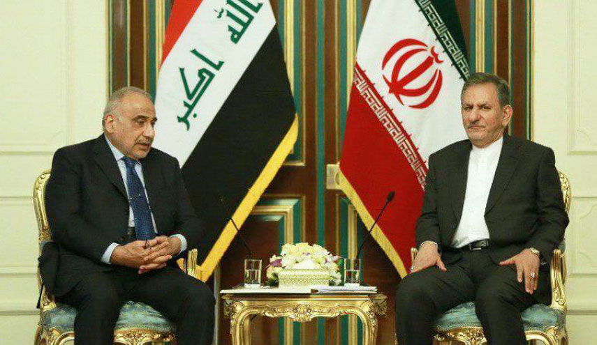 جهانغيري يجري اتصالا هاتفيا مع رئيس الوزراء العراقي 