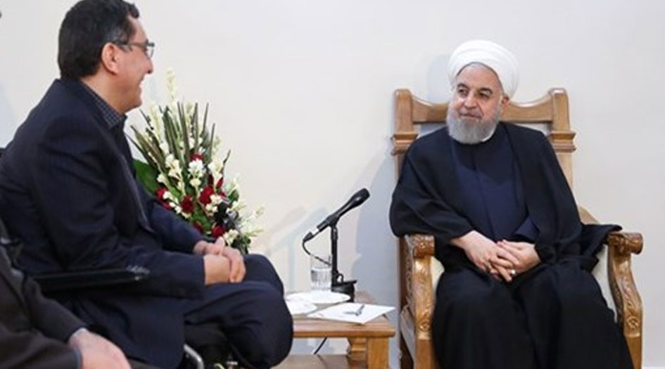 الرئيس روحاني: لا سبيل امامنا سوى الثبات بوجه الضغوط العدوانية
