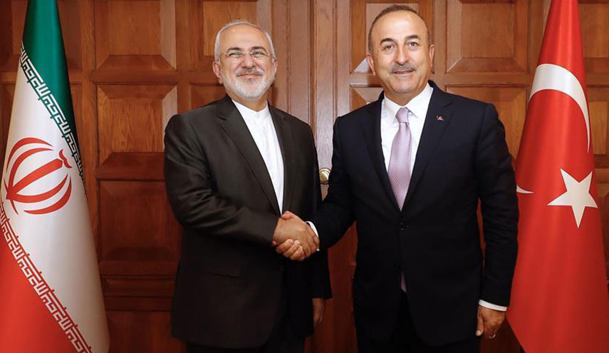 وزيرا خارجية ايران وتركيا يبحثان تطورات شمال سوريا 