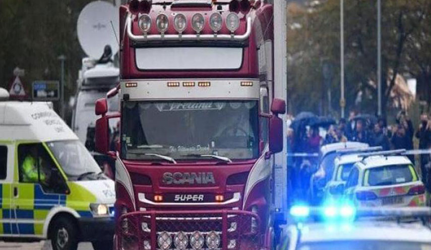 الشرطة البريطانية: ضحايا الشاحنة الـ39 جميعهم صينيون 