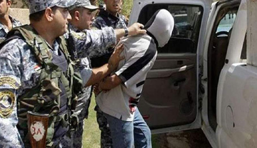 اعتقال دواعش ارتكبوا أعمال تخريبية اثناء التظاهرات في العراق