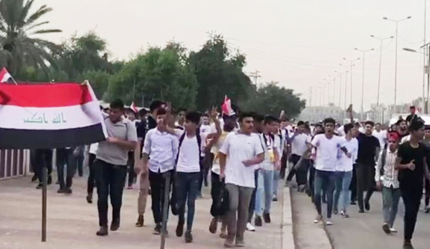 العراق... انطلاق تظاهرات طلابية في معظم مناطق بغداد 