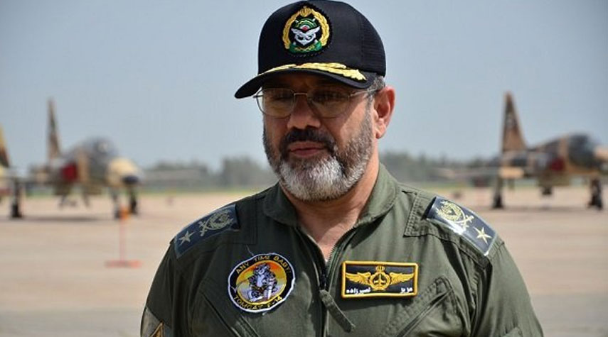 قائد القوة الجوية الايرانية: ندافع عن سماء البلاد حتى آخر قطرة دم