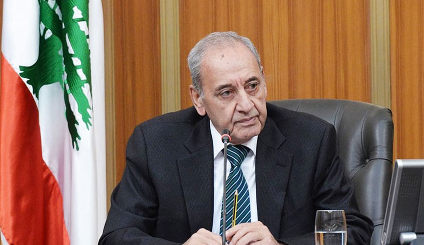 رئيس البرلمان اللبناني يدعو الى الاستعجال في تشكيل الحكومة