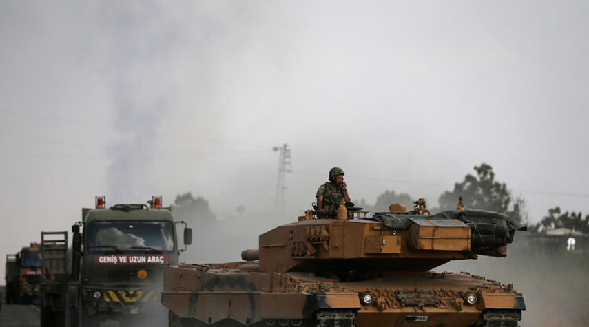 مقتل جندي تركي وجرح 6 آخرين بانفجار لغم شمال سوريا