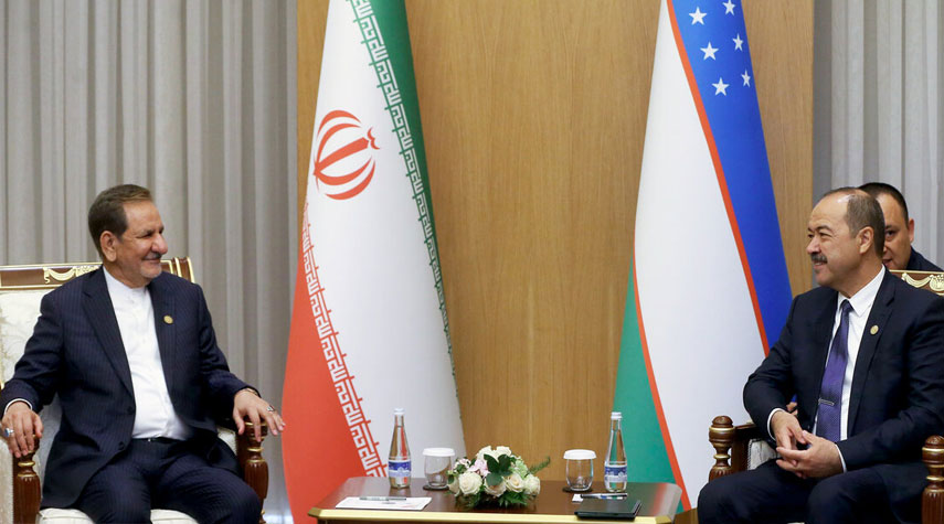 نائب الرئيس الايراني يلتقي رئيس الوزراء الاوزبكي..ماذا دار بينهما؟