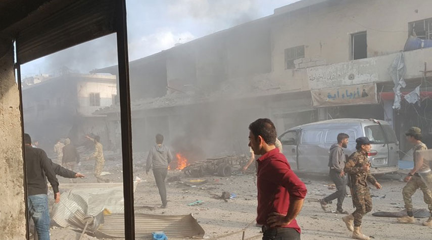 عشرات الضحايا والجرحى اثر انفجار مفخخة في تل أبيض السورية