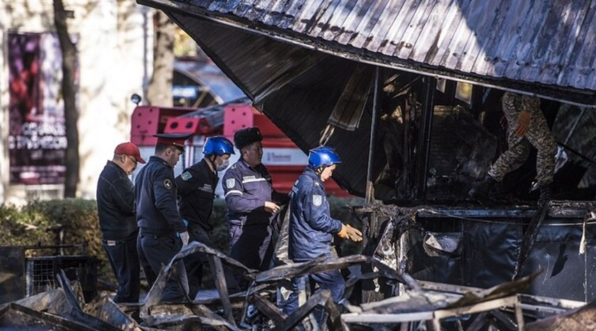 ثلاثة انفجارات متتالية تهز عاصمة قرغيزستان