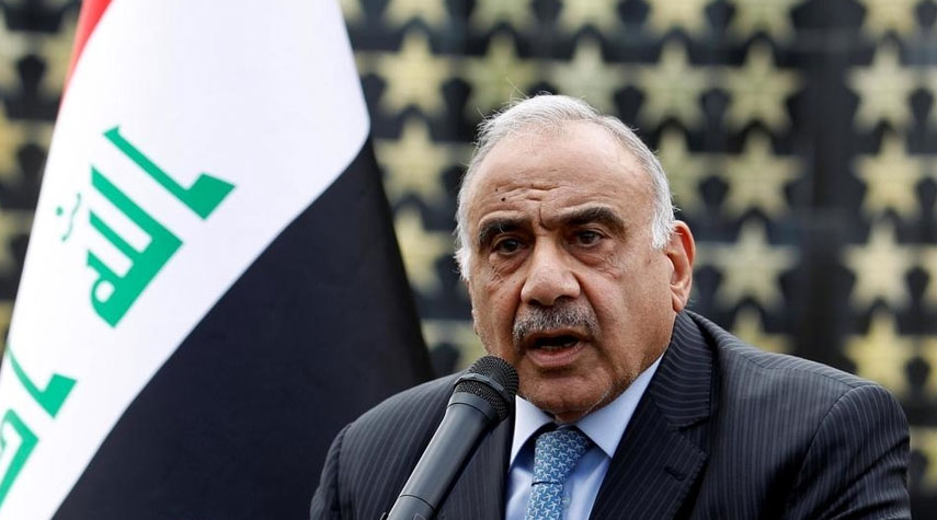 رئيس الوزراء العراقي يدعو للمحافظة على سلمية التظاهرات