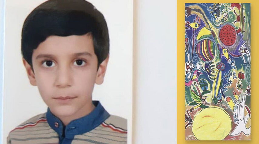 طفل إيراني من محافظة كرمانشاه ينال جائزة السلام الدولية