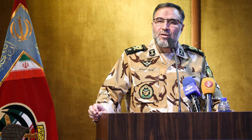 الجيش الايراني يؤكد استعداده للرد على اي تهديد