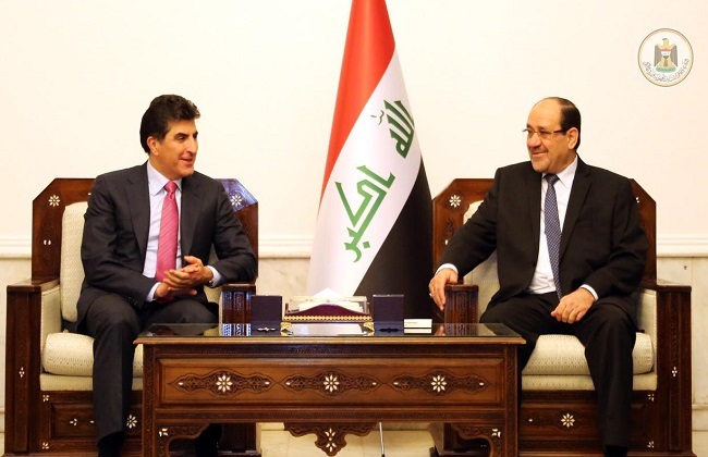 المالكي والبارزاني يبحثان مستقبل العملية السياسية العراقية