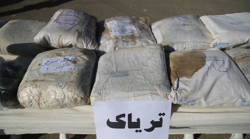 ايران تعلن ضبط 21 طناً من المخدرات خلال 6 ايام
