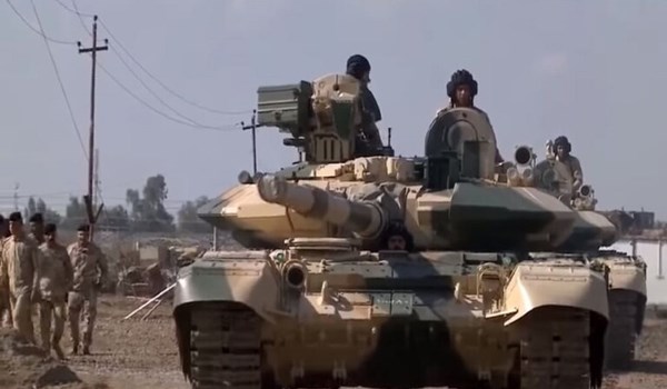 استكمال المرحلة الأولى من توريد دبابات روسية للعراق