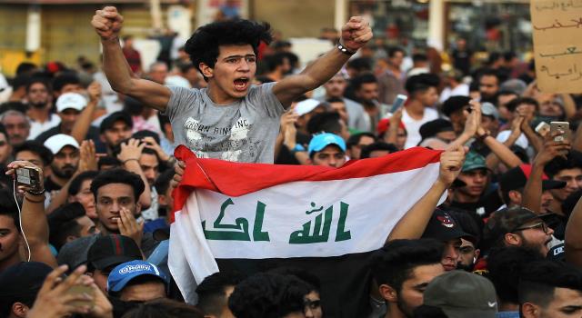 الداخلية العراقية تكشف عن مجاميع تخريبية داخل التظاهرات