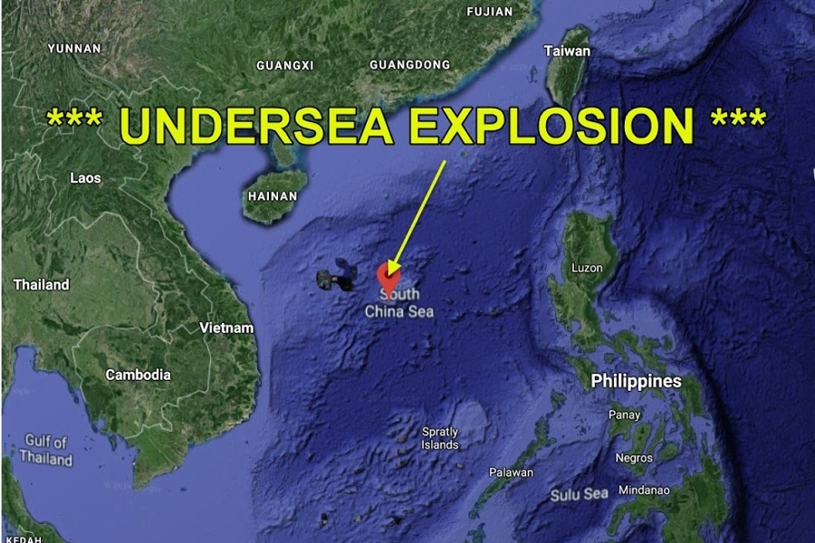 تفجير نووي في بحر الصين مع وقف التنفيذ!