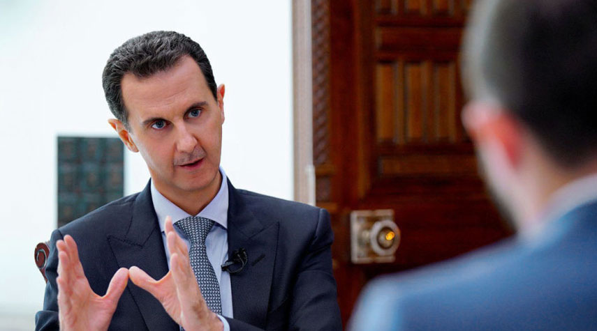 الرئيس السوري: الوجود الفرنسي في سوريا احتلال