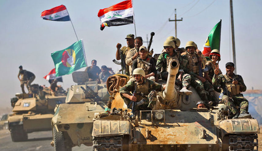 القوات العراقية تدمر اربعة انفاق وثلاثة كهوف في كركوك