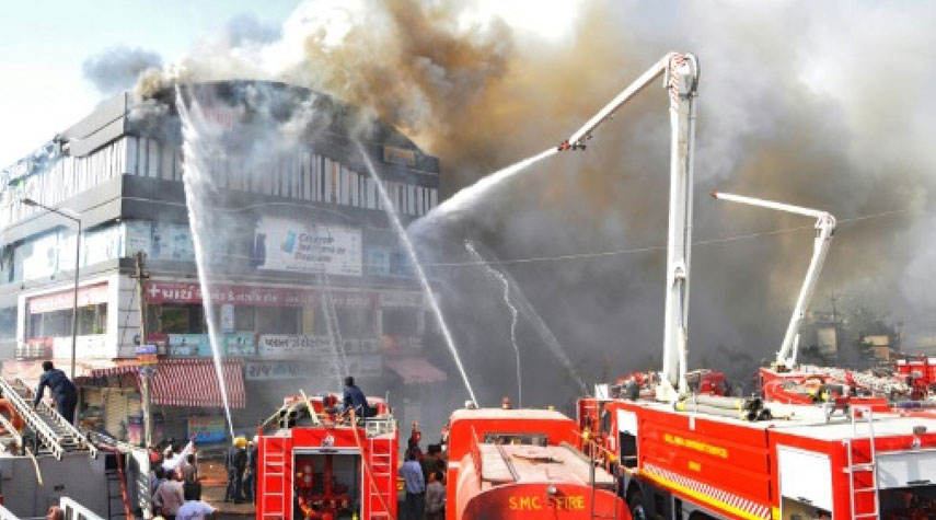 الهند: مقتل 43 شخصا بحريق كبير في مصنع بنيودلهي