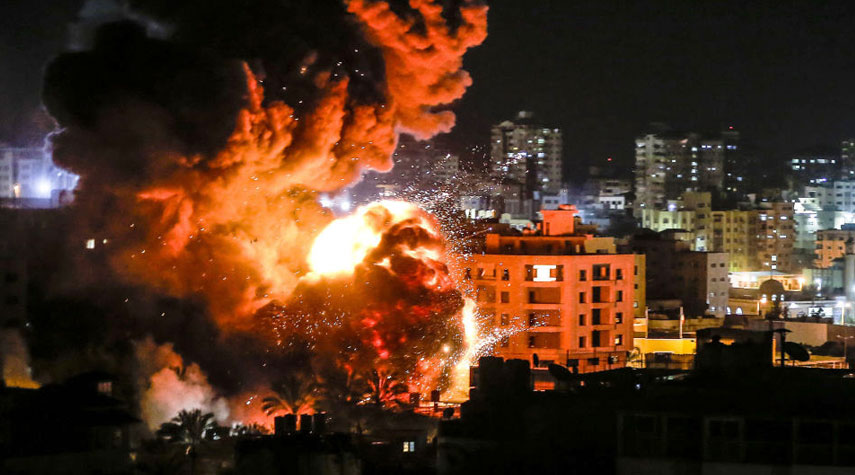 غارات صهيونية على قطاع غزة والمقاومة الفلسطينية تردّ