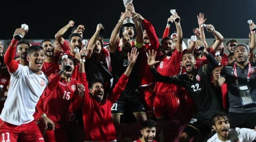 البحرين تتوج بكأس خليجي 24 لكرة القدم