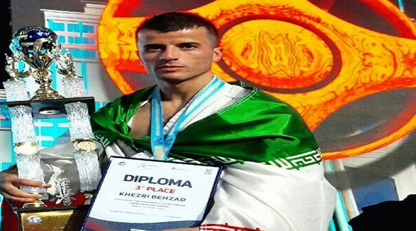لاعب ايراني يحصد برونزية البطولة العالمية للكاراتية في كازاخستان