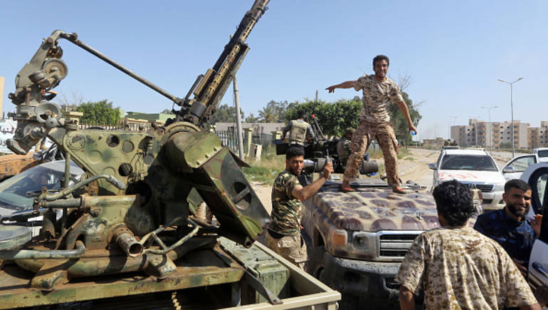 الوفاق تعزز قواتها لمواجهة قوات حفتر جنوب طرابلس