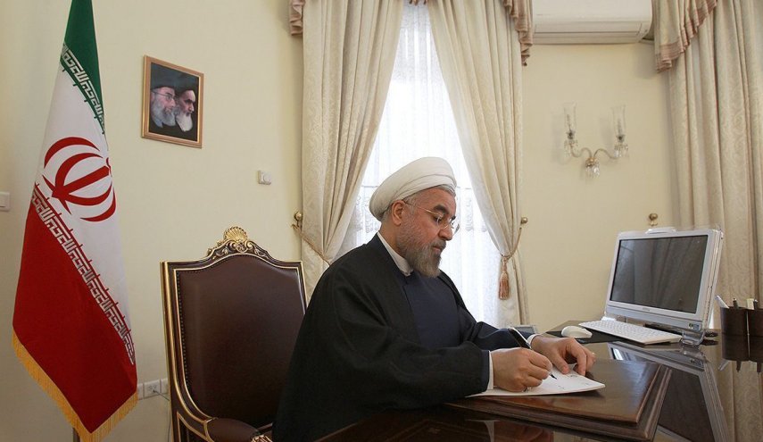  الرئيس روحاني يهنئ باليوم الوطني لدولة قطر 