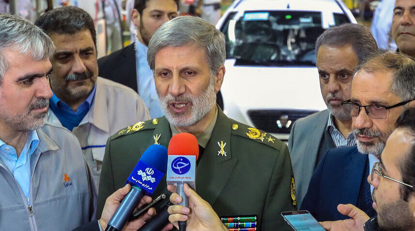 وزير الدفاع الايراني: هذا ما يريده الأعداء عبر فرض الضغوط
