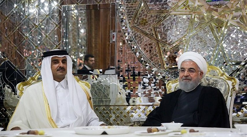 إيران تؤكد إدانتها لممارسة الضغوط والقيود ضد قطر