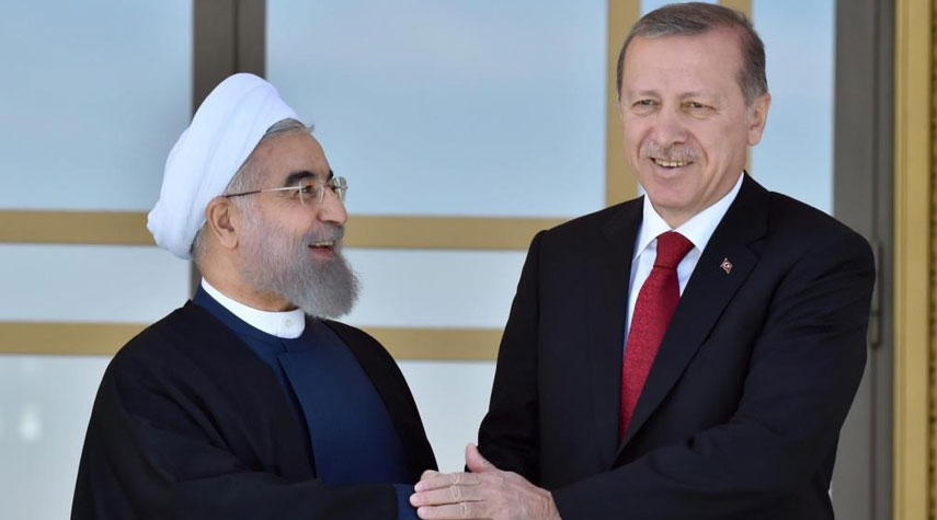 الرئيسان الإيراني والتركي يؤكدان على العمل سوياً لحل مشاكل الدول الإسلامية