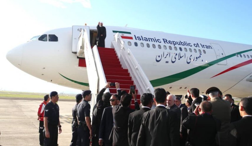  الرئيس روحاني يغادر طوكيو عائدا الى طهران 