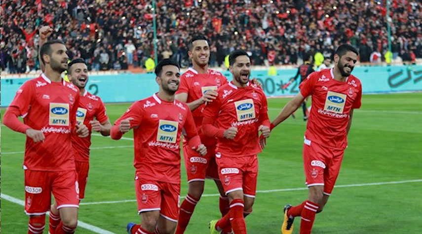 "برسبوليس" يفوز على "نساجي مازندران" ويتصدر الدوري الايراني