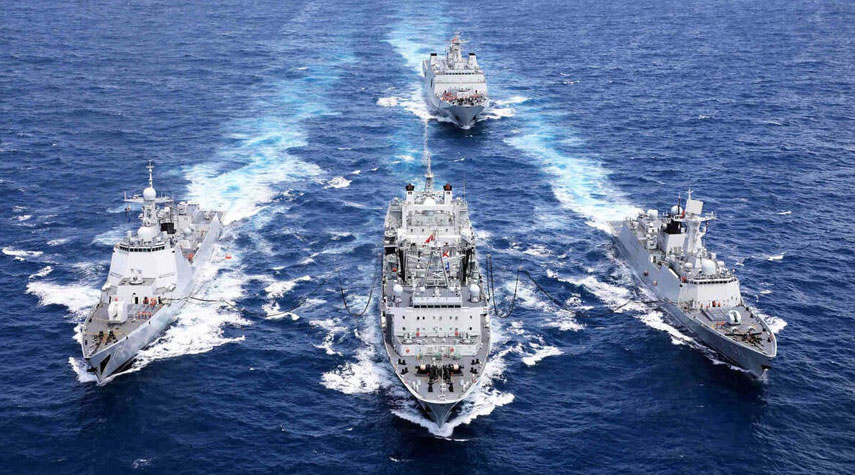 المناورات البحرية لإيران وروسيا والصين تختتم أعمالها