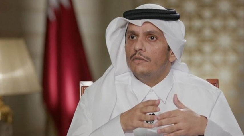ما الذي قال وزير خارجية قطر في تعازيه للرئيس الايراني؟