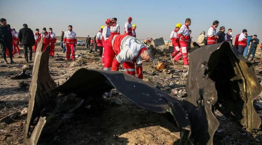 تحديد هوية 50 من ضحايا الطائرة الاوكرانية المنكوبة 