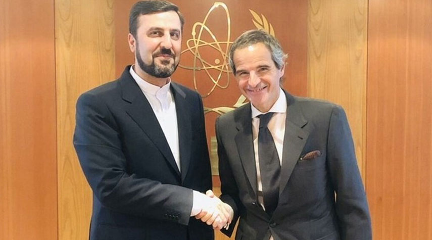 مندوب ايران يلتقي مدير الوكالة الدولية للطاقة الذرية