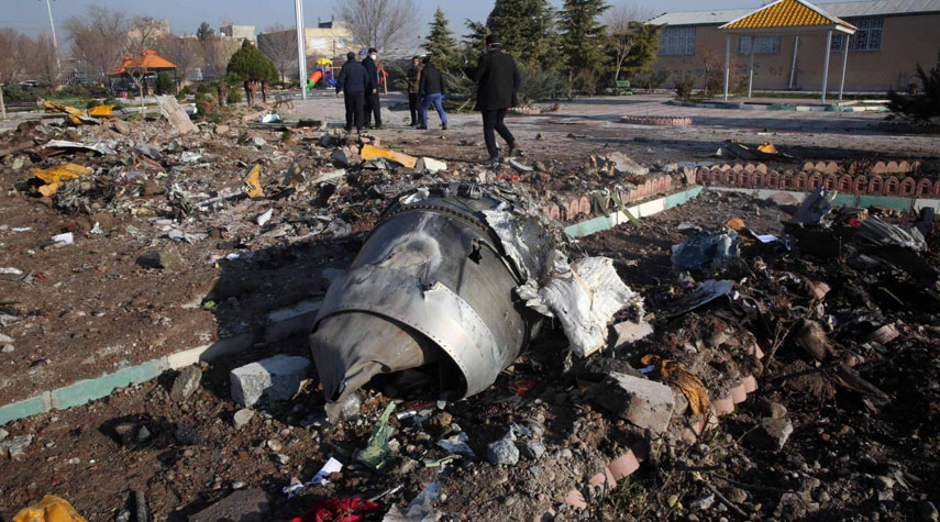 ايران تعتقل عدة اشخاص على صلة بحادث الطائرة الاوكرانية