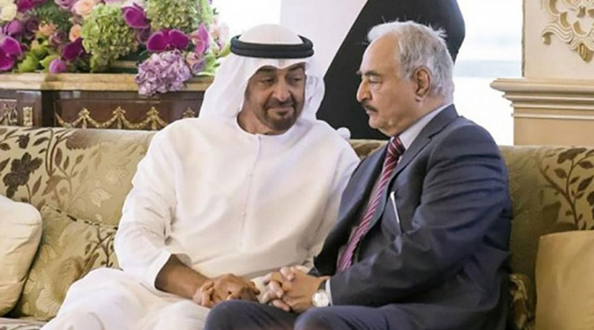 الإمارات ترفض الهدنة وتحث حفتر على مواصلة القتال