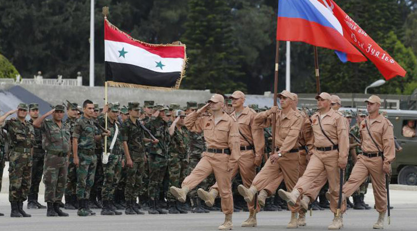 القوات الروسية تنفذ تدريبات مشتركة مع القوات السورية